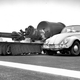 El cañón GAU-8, comparado con un Volkswagen Escarabajo.